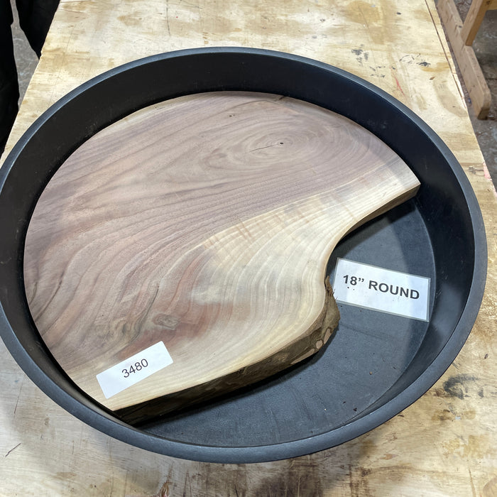 Walnut Slices Collection 1 (18" Round)