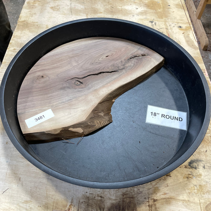 Walnut Slices Collection 1 (18" Round)