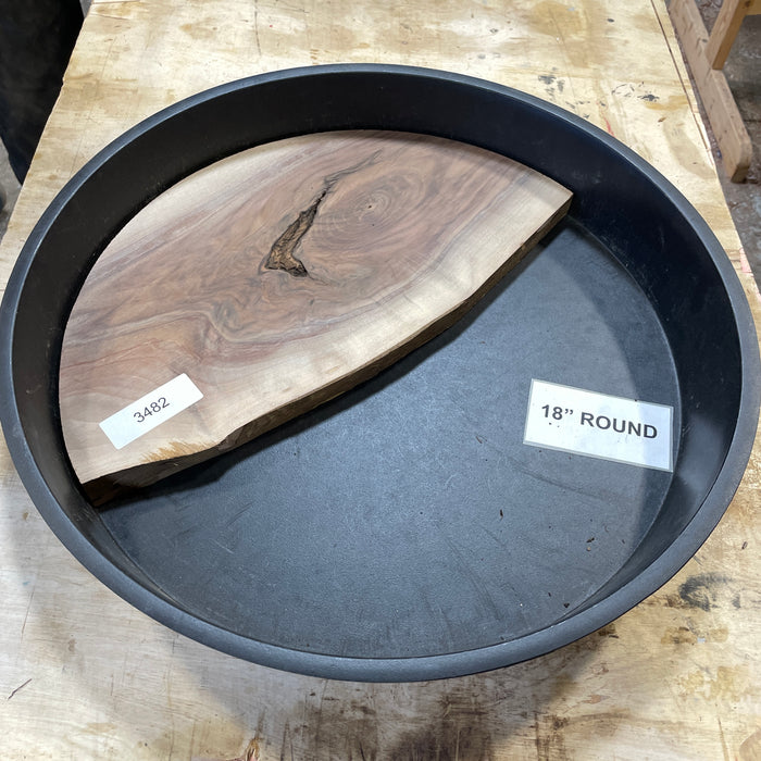 Walnut Slices Collection 1 (18" Round)