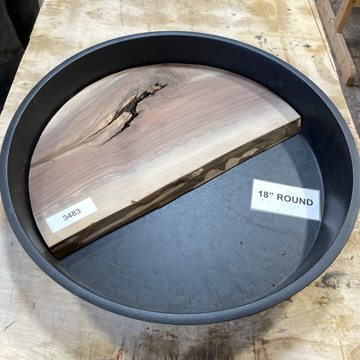 Walnut Slices Collection 1 (18" Round)