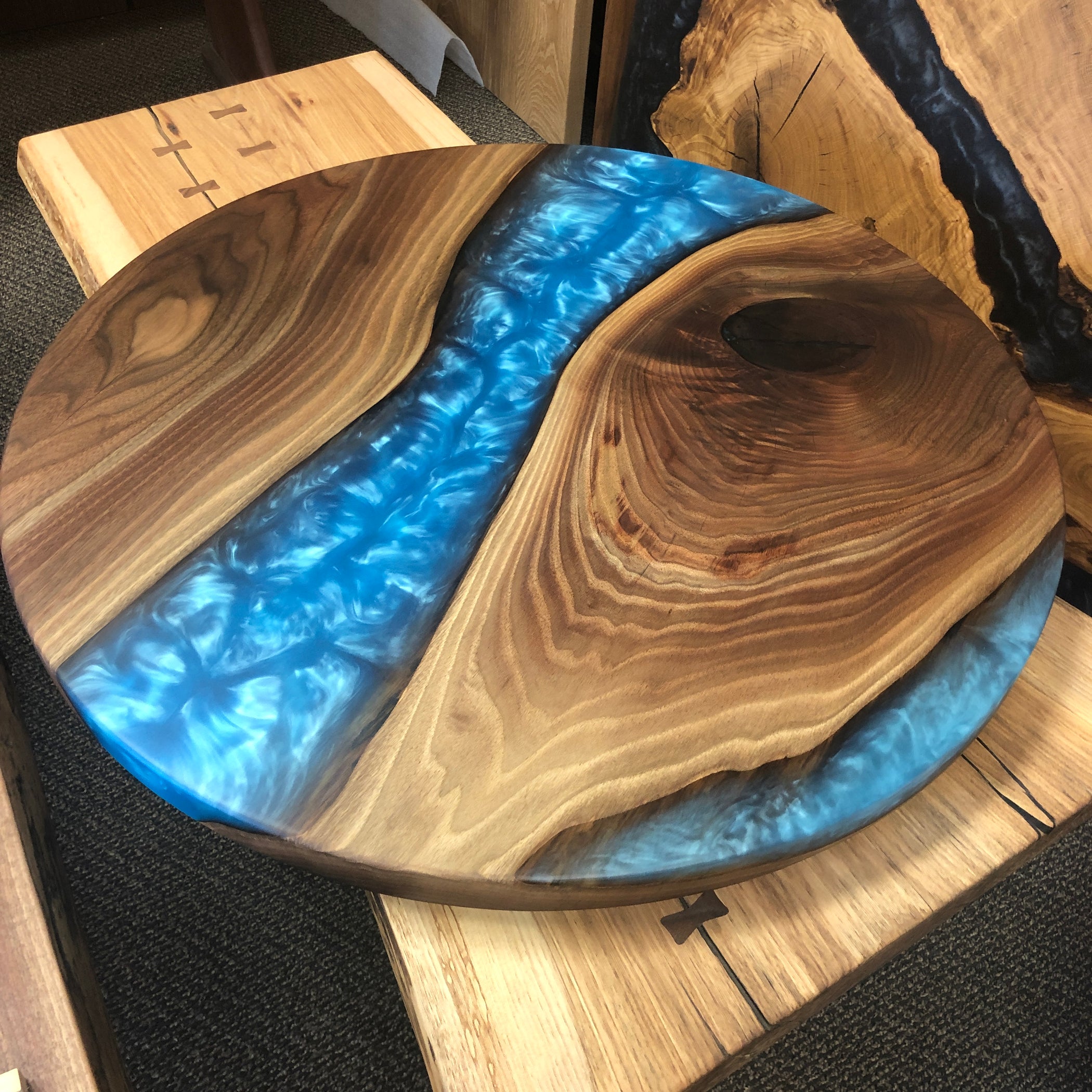 Round NO SEAL HDPE Resin Molds for Epoxy Tables & Resin Art — Jeff Mack ...