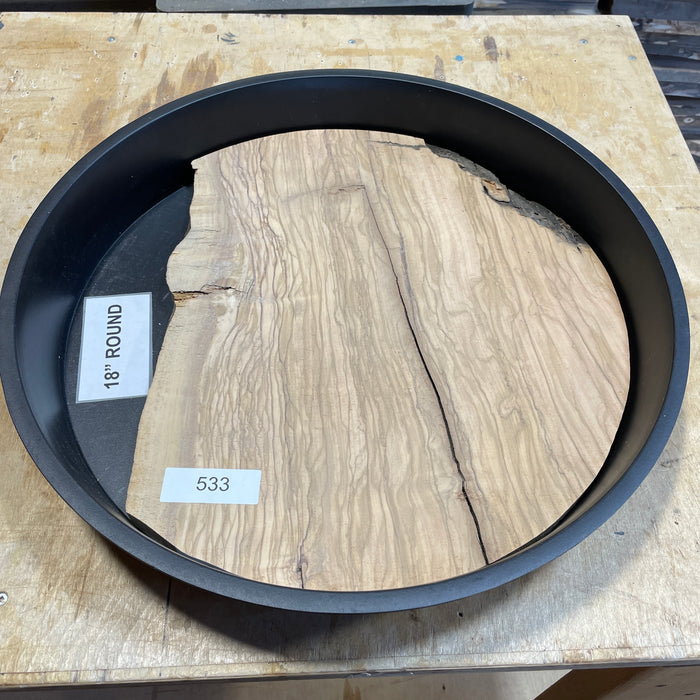 Olive Wood Slices (18" Round) PT.5