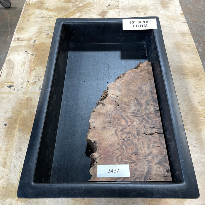 RARE Claro Walnut Burl (10" by 18")