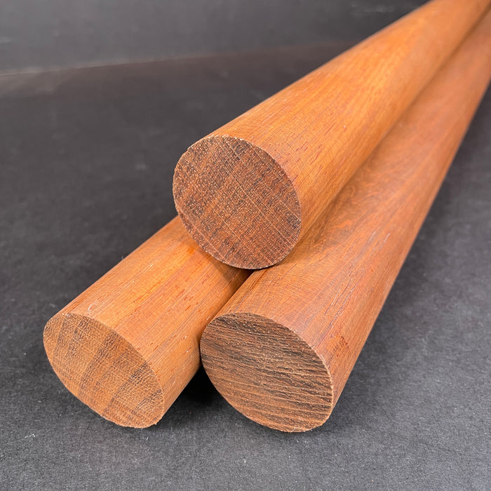 Padauk Wood Dowels - High-Quality Dowel Rods for Crafting & Furniture