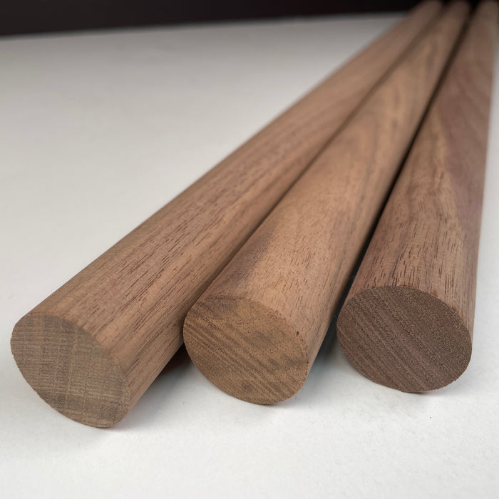 Walnut Wood Dowels - High-Quality Dowel Rods for Crafting & Furniture