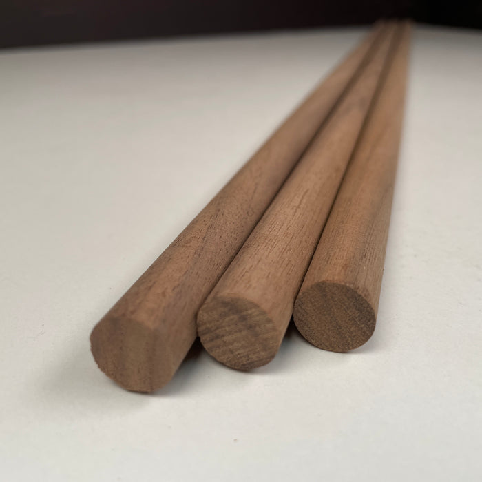 Walnut Wood Dowels - High-Quality Dowel Rods for Crafting & Furniture