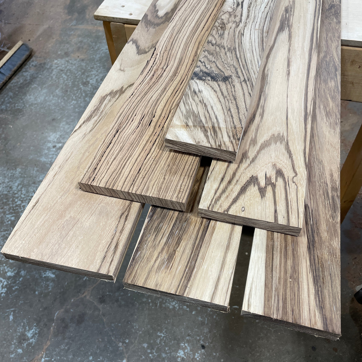 Zefページ Zebrawood - Select a Size — Jeff Mack Supply