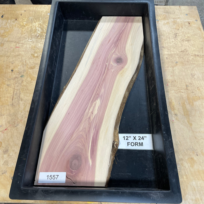 Aromatic Cedar Slices Collection 1 (12" by 24")