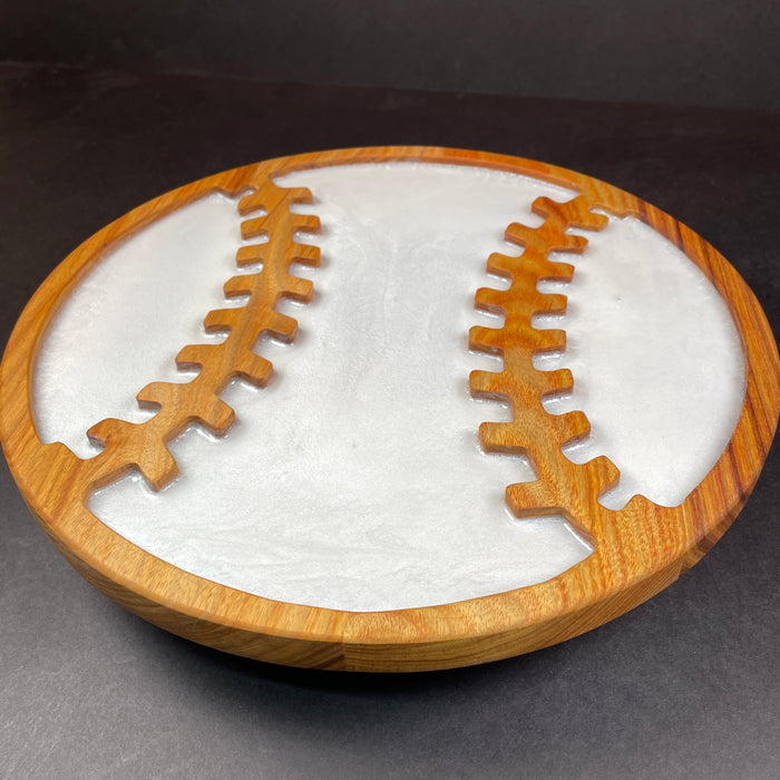 Baseball Serving Tray Router Template (Clear Acrylic)