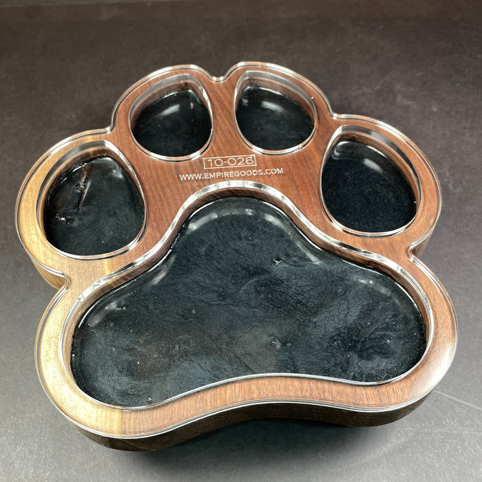 Dog Paw Serving Tray Router Template (Clear Acrylic)