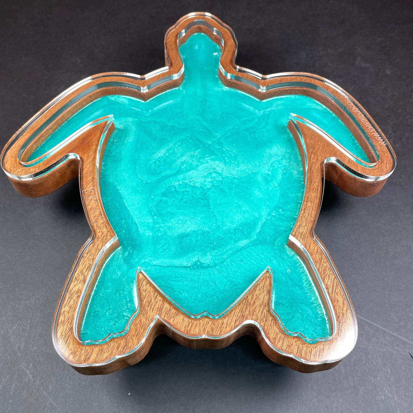 Sea Turtle Serving Tray Template | Clear Acrylic Woodworking Router ...