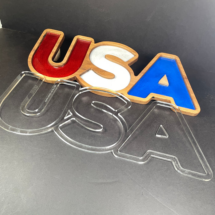 USA Tray Router Template (Clear Acrylic)