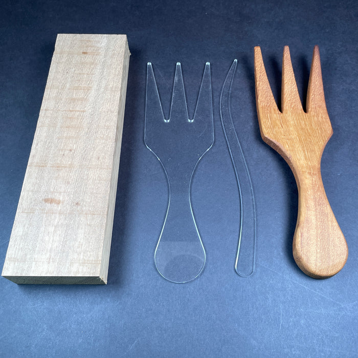 Tracing Templates for Bandsaw + Carving (Clear Acrylic)