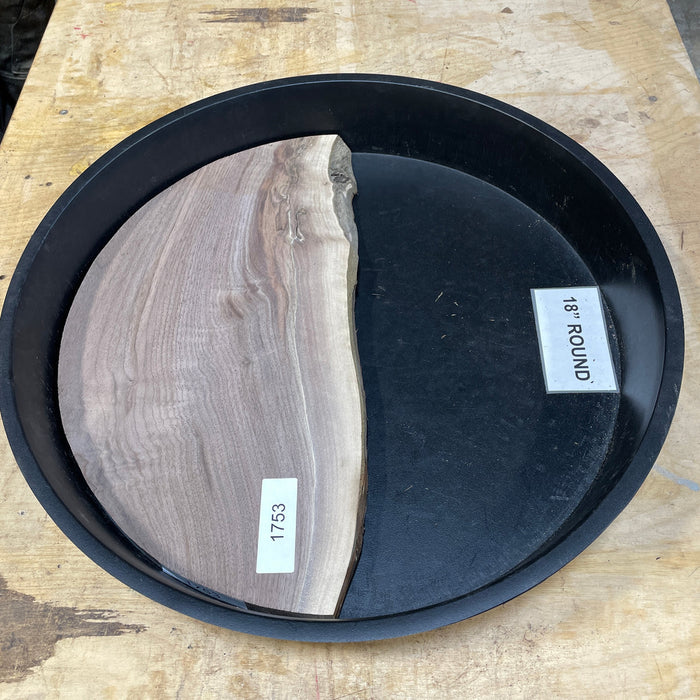 Walnut Slices Collection 1 (18" Round)