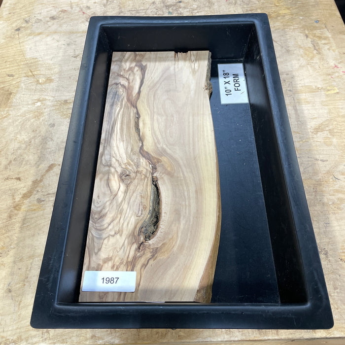 Olive Wood Slices Collection 1 (10" by 18")
