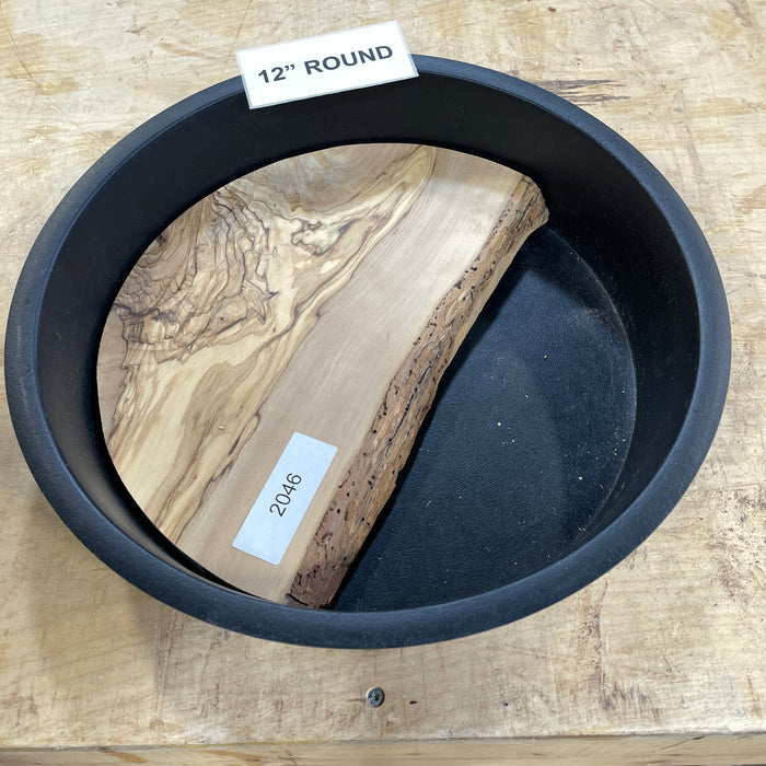 Olive Wood Slices Collection 1 (12" Round)