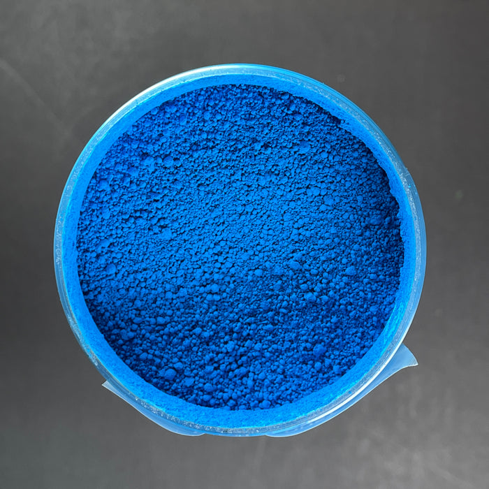 Fluorescent Blue Mica Powder - Beaver Dust Pigments