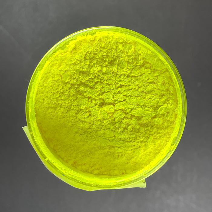 Fluorescent Green Yellow Mica Powder - Beaver Dust Pigments