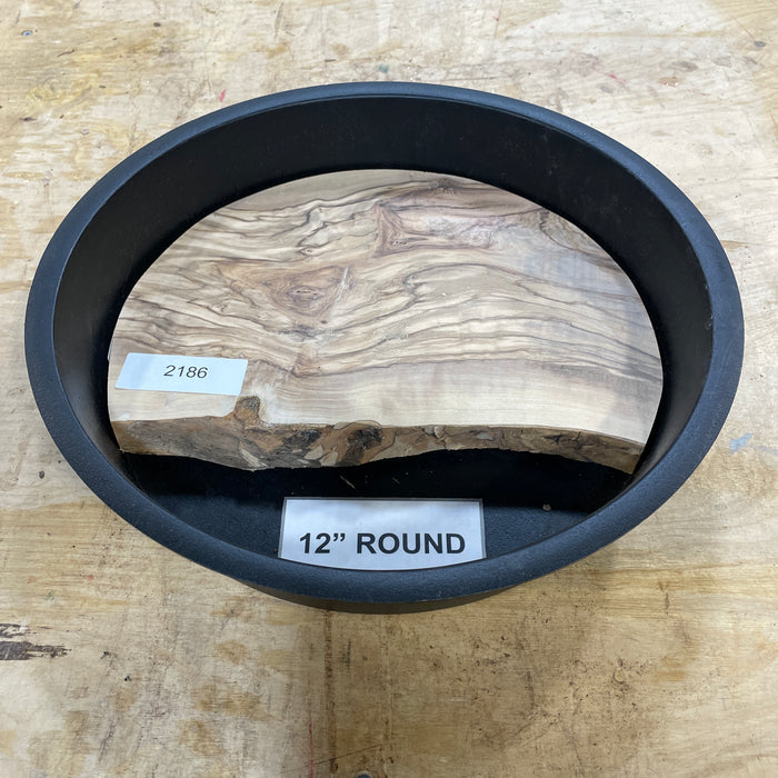 Olive Wood Slices Collection 2 (12" Round)