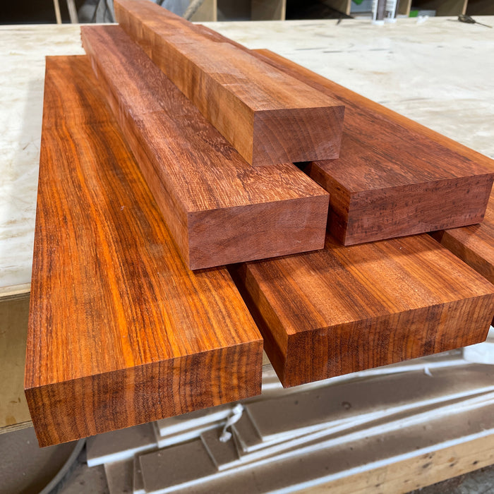 Padauk Wood - 1.75" Thick - Select a Size