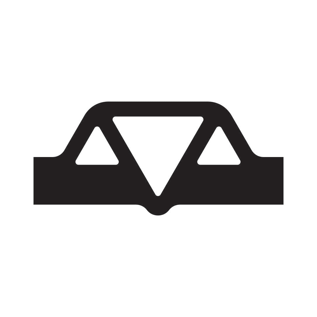 Triangle Grip Charcuterie Board Handle Router Template (Clear Acrylic ...