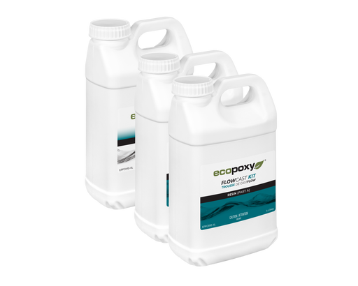 Which Epoxy Should I use? Ecopoxy FlowCast is very user friendly and perfect for beginners and professionals.