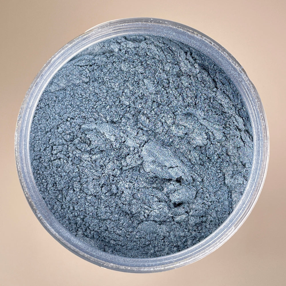 Light Blue Metallic Mica Pigment Powder