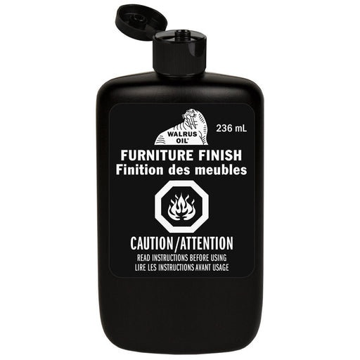 this oil finish is great for putting on smaller projects . It is also available in a larger container if you need to finish larger scale projects