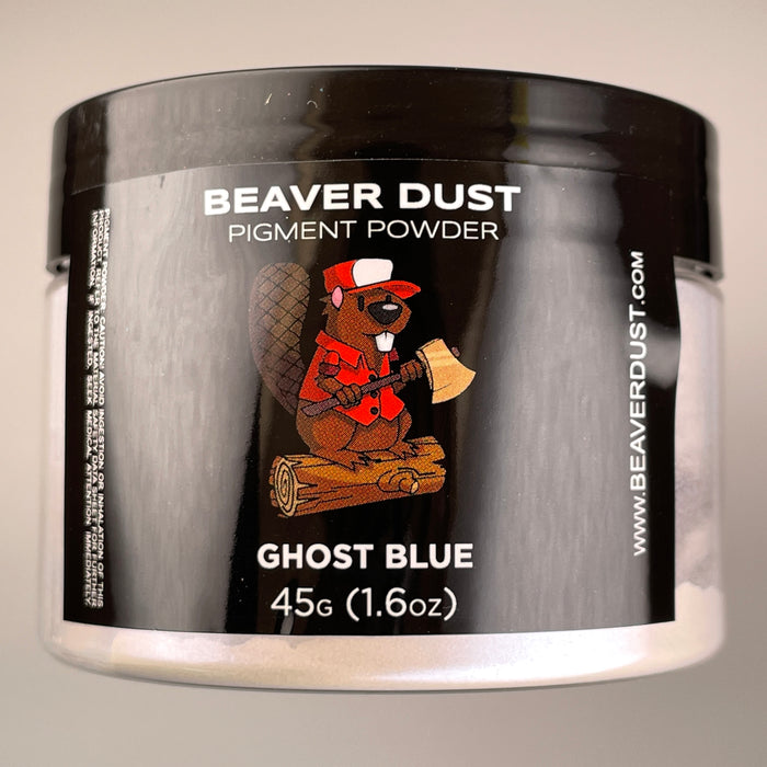 Ghost Blue  Mica Powder - Beaver Dust Pigments