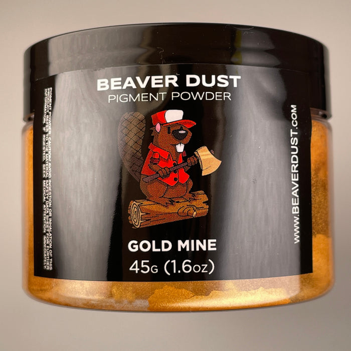Gold Mine Mica Powder - Beaver Dust Pigments