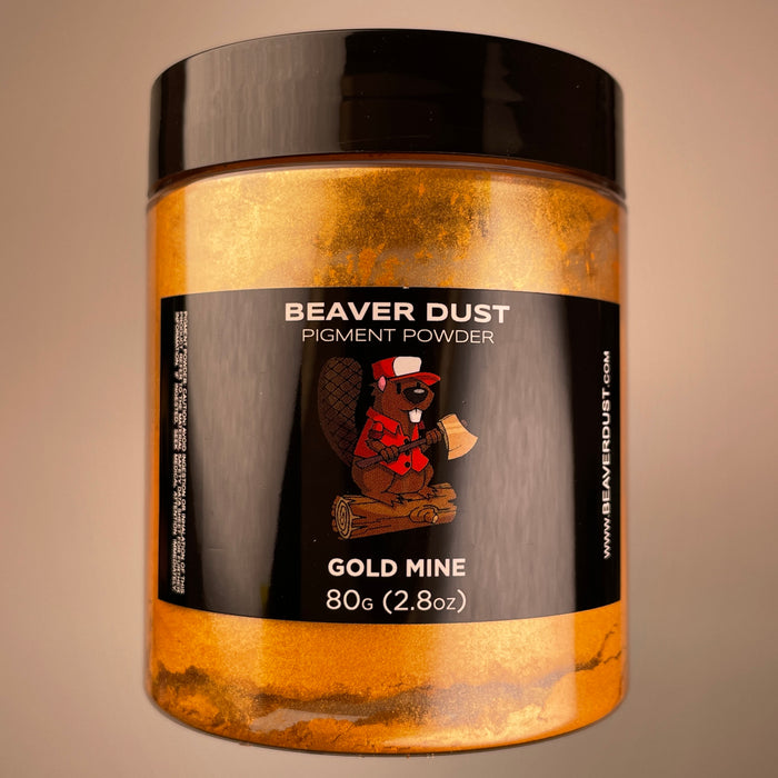 Beaver Powder Gold Mine Mica Powder for Epoxy Resin | Beaver Dust Pigments — Jeff ...