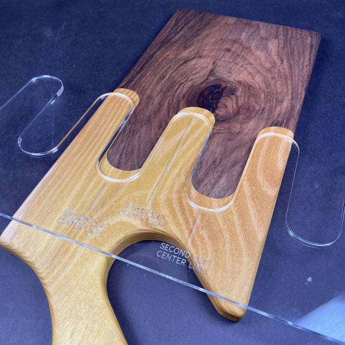 Large Finger Stitch Router Template (Clear Acrylic)
