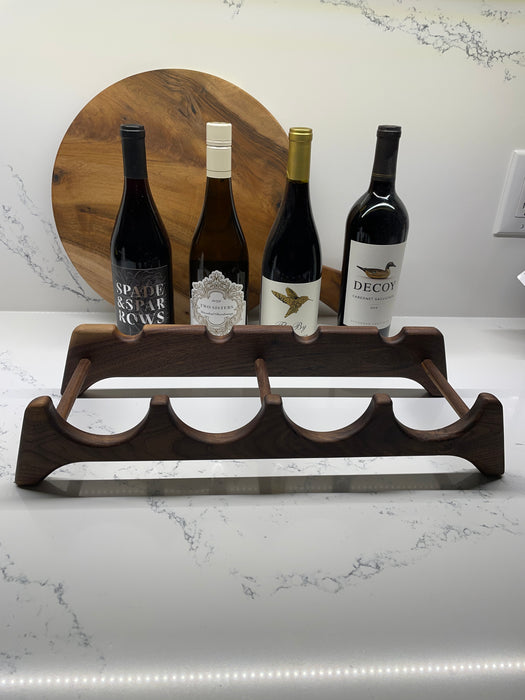 4 Bottle Wine Rack Router Template (Clear Acrylic)