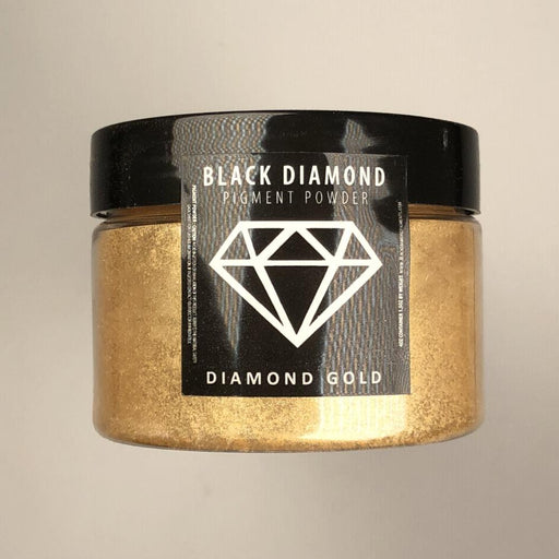 Diamond Gold- Black Diamond Metallic Pigment - Jeff Mack Supply