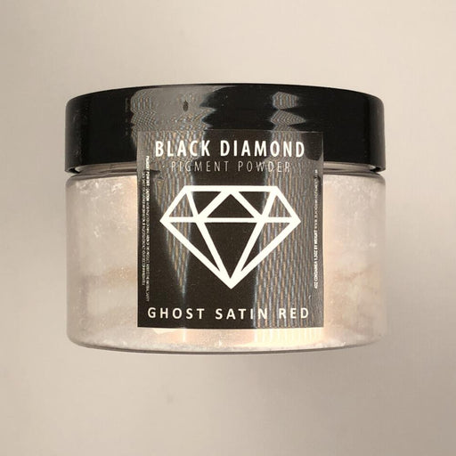 Ghost Satin Red- Black Diamond Metallic Pigment - Jeff Mack Supply