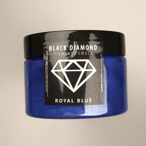 Royal Blue- Black Diamond Metallic Pigment - Jeff Mack Supply