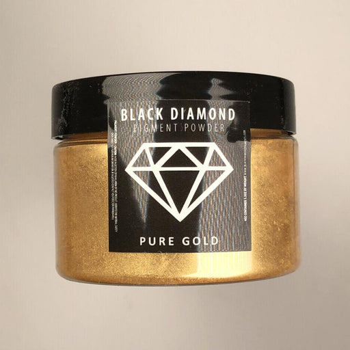 Pure Gold- Black Diamond Metallic Pigment - Jeff Mack Supply