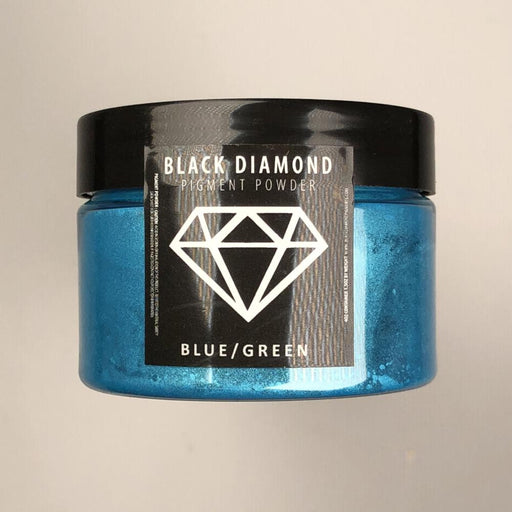 Blue Green- Black Diamond Metallic Pigment- 2 Tone Series - Jeff Mack Supply