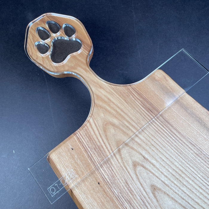 Dog Router Template Dog Paw Handle Router Template for Charcuterie Boards | Clear Acrylic ...