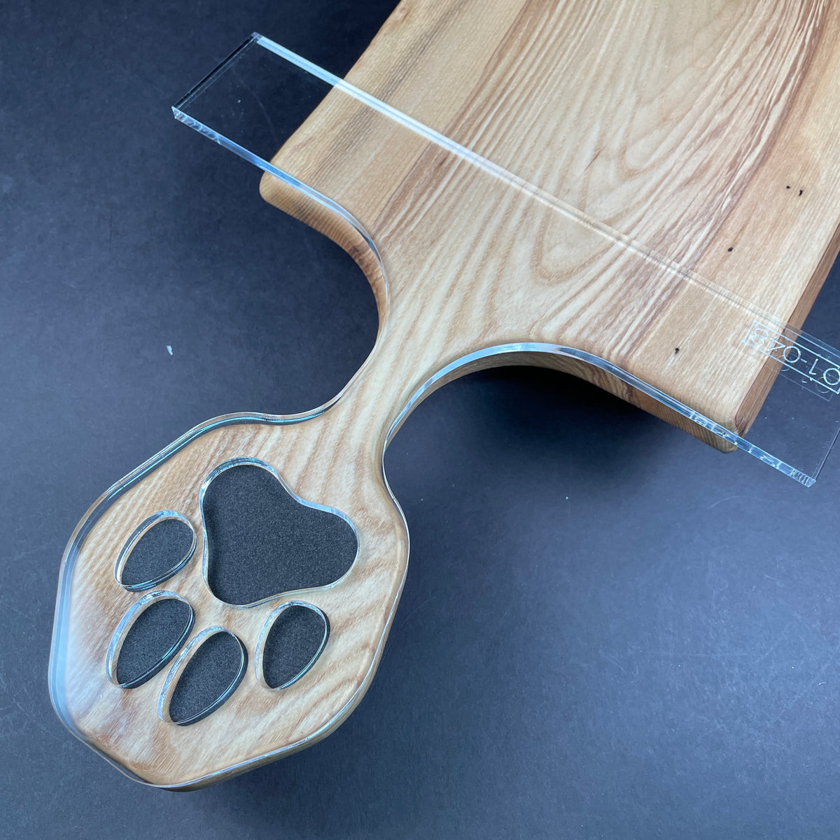 Dog Paw Handle Router Template for Charcuterie Boards | Clear Acrylic ...