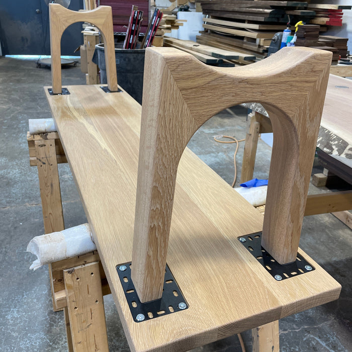 U Shape Table Leg Router Templates (Clear Acrylic) — Jeff Mack Supply