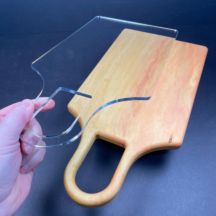 Serving Board "Bell" Router Template (Clear Acrylic)