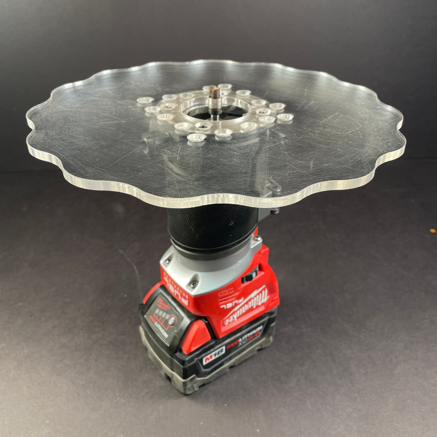 Universal Router Base Plate | Clear Acrylic Router Plate — Jeff Mack Supply
