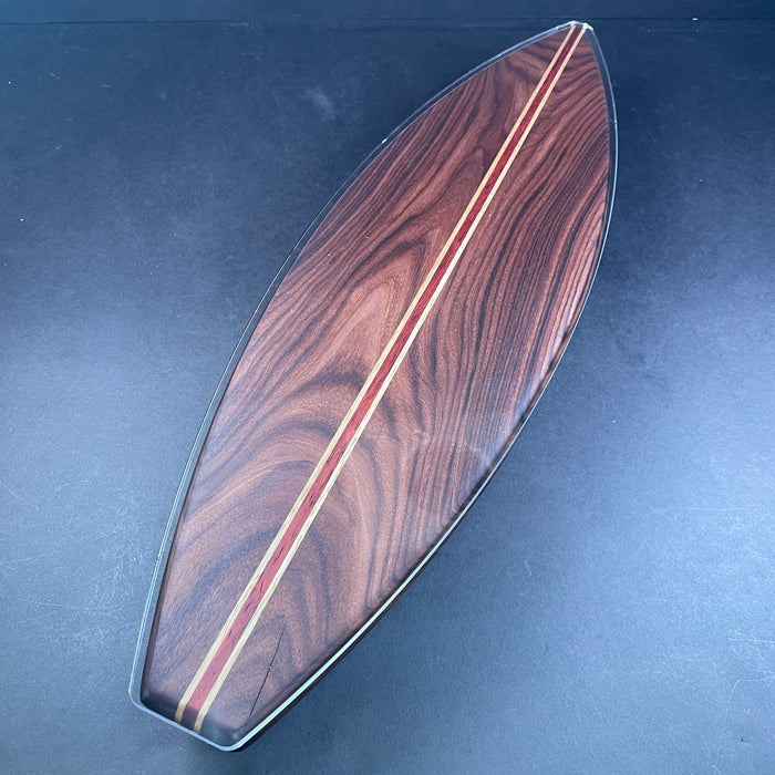 Surf Board Serving Board Router Templates (Clear Acrylic)