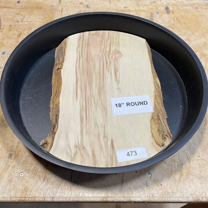 Box Elder Burl Slices Collection 2 (18" Round)