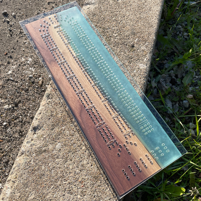 Cribbage Board Templates (Clear Acrylic)