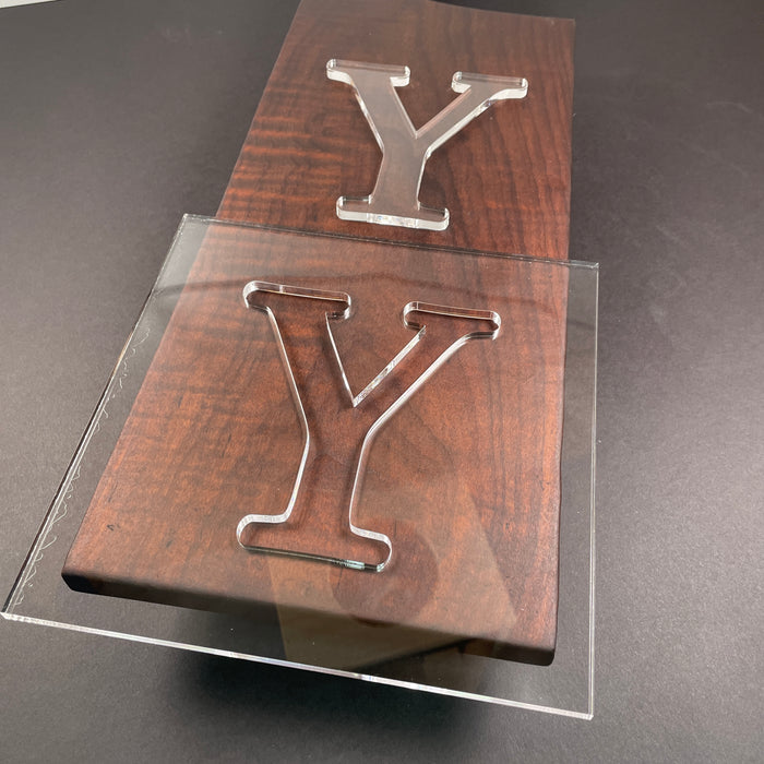 Letter Router Templates (Clear Acrylic) — Jeff Mack Supply