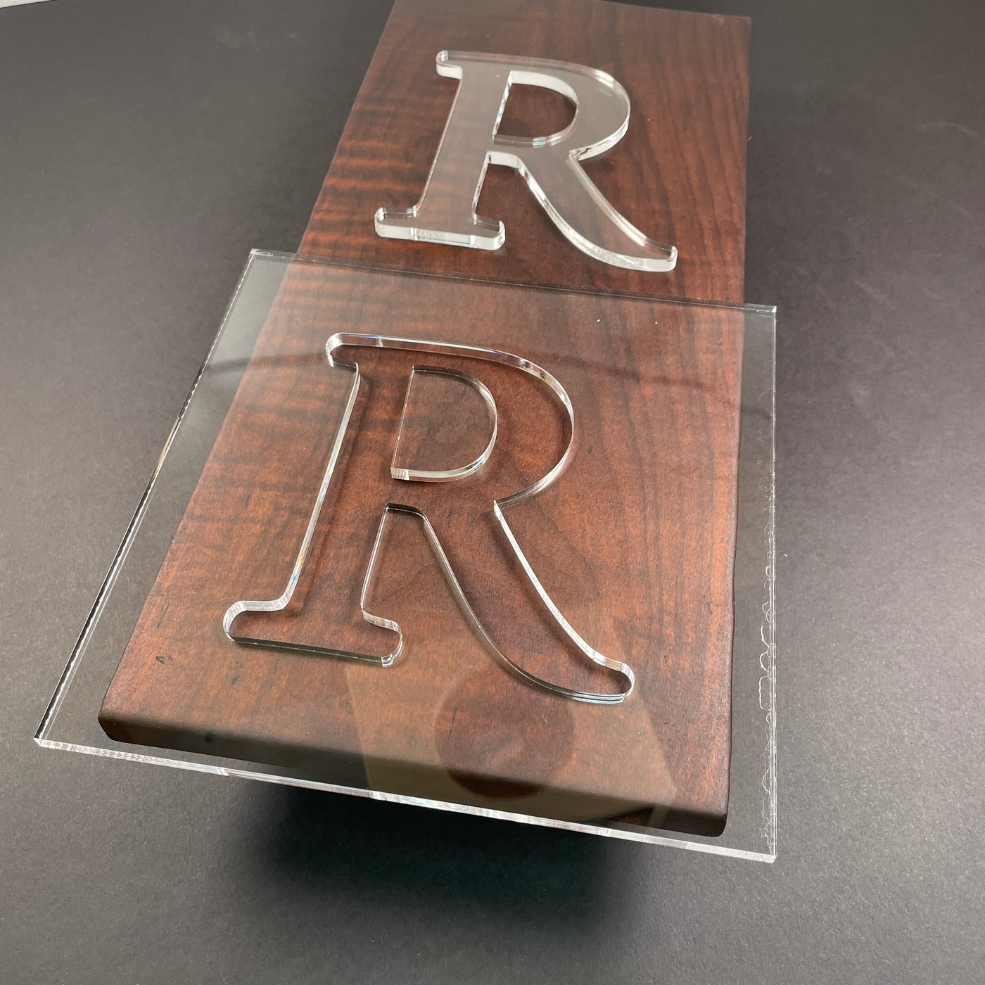 Letter Router Templates (Clear Acrylic) — Jeff Mack Supply