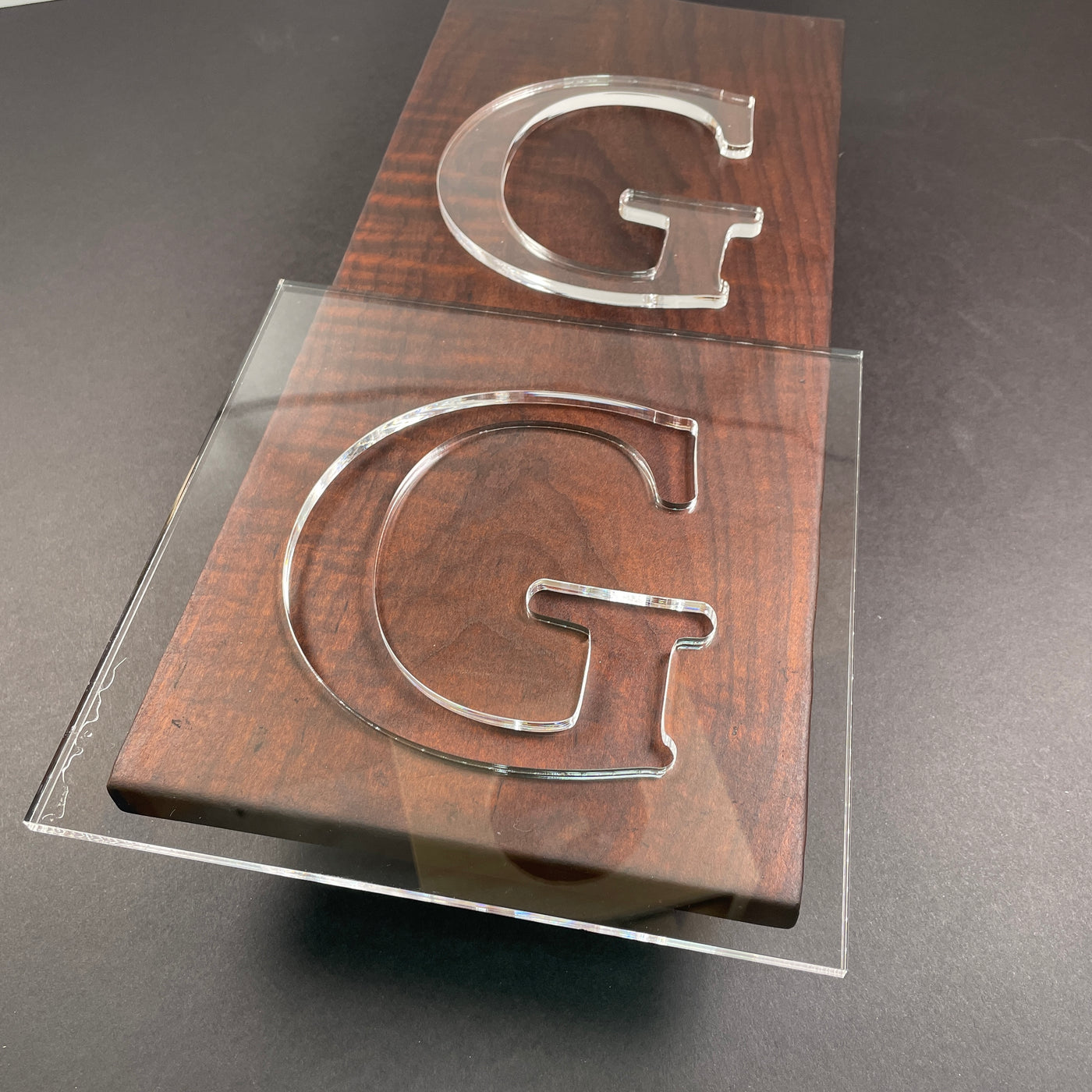 Letter Router Templates (Clear Acrylic) — Jeff Mack Supply