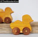 yellow duck wood toy
